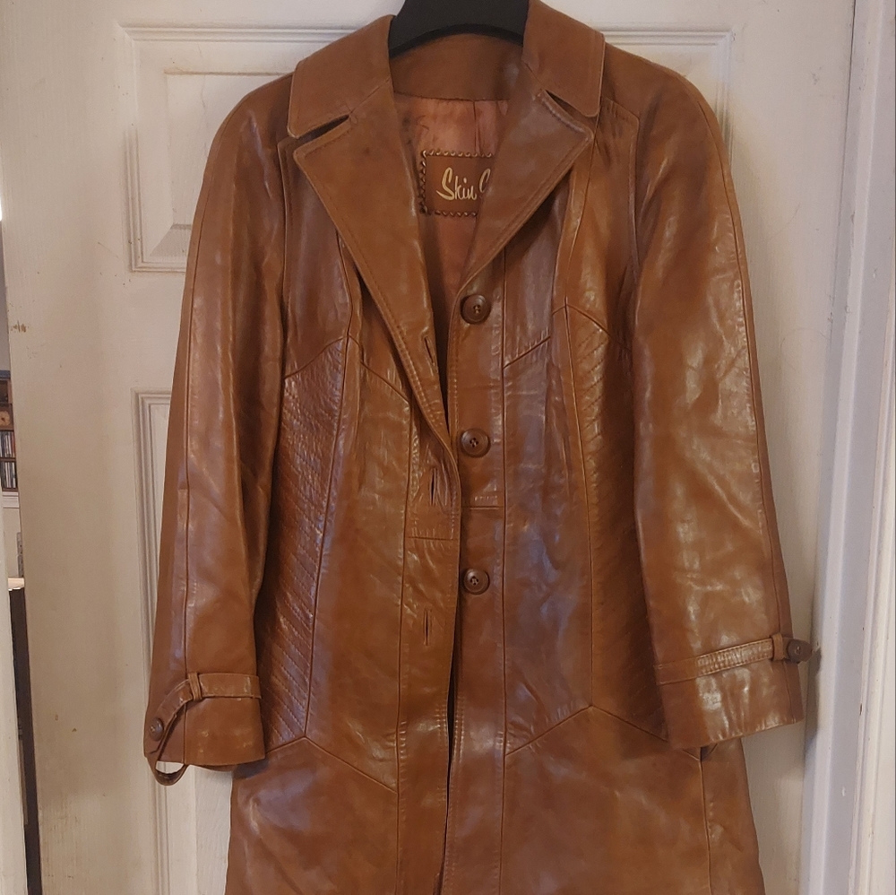 Vintage soft leather jacket